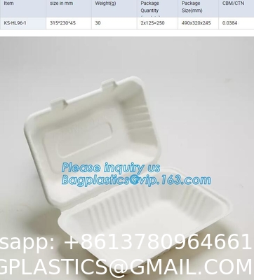 Tableware Bagasse Plate Bagasse Containers Bagasse Clamshell Bagasse Tray Bagasse Cup Bagasse Lids Bagasse Cutle