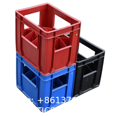Stackable Beer Bottles Plastic Crates 12/24 Bottles Plastic Beer Crate 12 Bottles Crate Stackable Plastic Storage Box Beer Crate Beer Crate