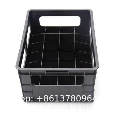 24 Plastic Beer Bottle Crate, Beer Crate For Sale, Transferheavy duty Black plastic storage box,milk crates heavy duty Transit storage