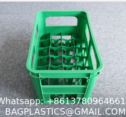 24 Plastic Beer Bottle Crate, Beer Crate For Sale, Transferheavy duty Black plastic storage box,milk crates heavy duty Transit storage