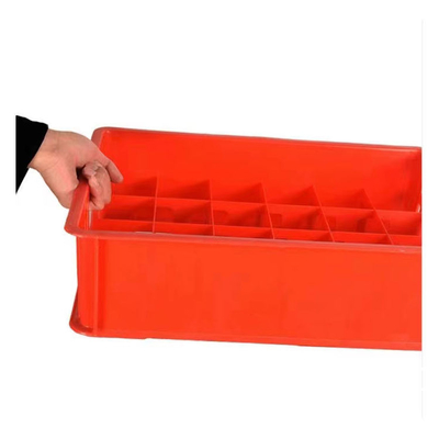 24 Bottle, Customized Mesh Plastic Package Crate Glass Wine Juice Bottle Crate With Gard Storage Transport Boxes 24 Glass Beer Crate