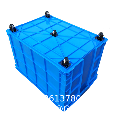 Bulk Storage Boxes Thickened extra large rectangular sliding box with wheels for clothing factory delivery and transport