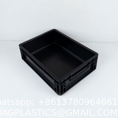 Heavy Duty Durable Solid Box Crate Stackable Plastic Logistic Crate Euro Storage Box Euro Standard Transport Use Plastic Logistics Box | Stackable Solid Crate For Heavy Load Applications