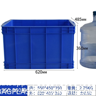 Storage Box – Euro Box Perfect Plastic Transport Box For Camping, Boat Or Garden – Stackable With Other Euro Containers And Stacking Boxes