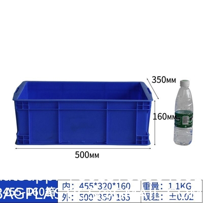 Plastic Storage Euro Logistics Box Stackable Design Lidded Covered Lidded Covered Rectangular Euro Size High Performance Esd Stackable Plastic Storage Boxes Box Wholesale For Industrial Storage