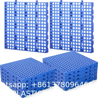 Moisture-Proof Floor Waterproof Storage Grid Pad Grid Ventilation Pallet For Garage Supermarket Outdoor
