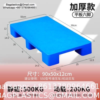Plastic Pallets Factory Direct Sale EPAL Size Stackable HDPE Grid Nine Feet Durable With Low Price Bulk China Flat Top 1200 X 1000 mm Export Use Plastic Pallet