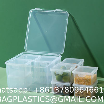 Desktop Office Supplies, Desk Organizers, Clear Accessories, Dustproof Organizer Storage Small Items Frosted Storage Box Transparent Desktop Sundries Storage Box With Lid Drawer Storage Box