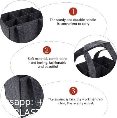 Felt Tote Bag Reusable Lightly Heavy Duty Grocery Tote Bag With Handles Shopping Felt Bags For Grocery Beach Travel Factory Wholesale Heavy Duty Women's Tote Bag Reusable Grocery/Travel Felt Bags