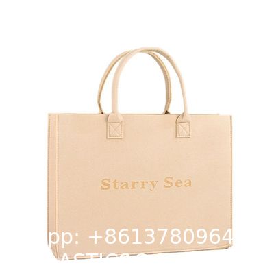 Felt Material Lightweight Shoulder Bags For Ladies Wholesale Half Moon Bag Manufacturer Female Clutch Women'S Shoulder Bags Custom Handbags Ladies Felt Tote Bag With Zipper