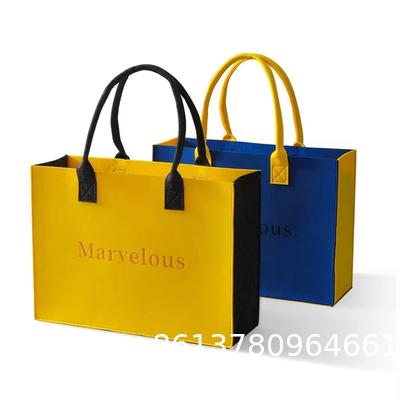 Felt Material Lightweight Shoulder Bags For Ladies Wholesale Half Moon Bag Manufacturer Female Clutch Women'S Shoulder Bags Custom Handbags Ladies Felt Tote Bag With Zipper
