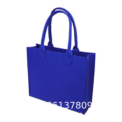 Logo DIY Personalized Grocery Bag Wholesale Shopping Bags Customization Cheap Handbags Casual Felt Women Shopping Handbags For Daily Use