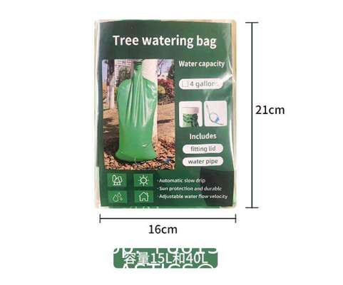 15/40L Tree Adjustable Water Supply Bag Automatic Drip Irrigation Hydration Drip Irrigation Bag Maintenance Tree Watering Bag