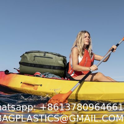 Large Waterproof Duffel Bag Rolltop Dry Backpack Duffle Bags For Kayaking, Rafting, Boating, Swimming, Camping, Travel, Gym, Beach, 60L/80L