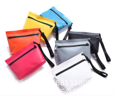 Zipper Waterproof Storage Bag Multi-Color Portable Waterproof Bag Waterproof Dry Bag Travel Handbag Pack Wash Sack Swimming Rafting Kayaking River Trekking Floating Boating Water Bags