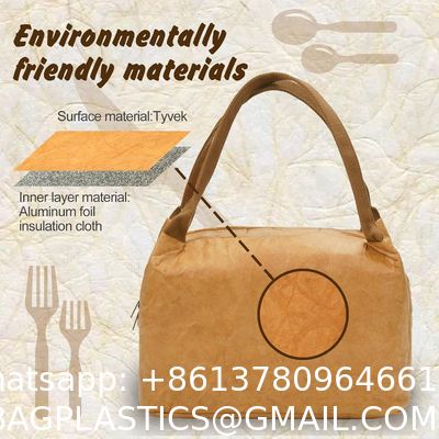 Lunch Bag For Women/Men, Reusable Lunch Bag Lightweight And Water-Resistant Tyvek Material, Easy To Clean Reusable Lunch Bag, Lunch Box For Women, Lunch Tote, Insulated Lunch Bags For Women