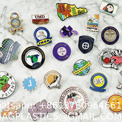 Manufacturer Custom Fashion Pins Metal Logo Badges Brooch Hard Soft Enamel Pins Lapel Pins For Clothes Decorative Hard Enamel Badge Fashion Jersey Decorative Lapel Pins for Clothes