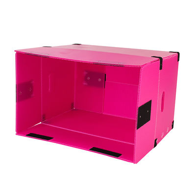 Corrugated Plastic Carton Box Twin Wall Pp Box Shipping Box Heavy-Duty Collapsible Storage Containers 3mm Thick PP Plastic Moving Boxes Space-Saving Design Cutting Processing