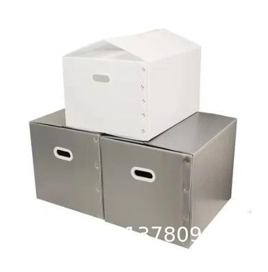 Manufacturers Anti Static PP Hollow Plate Turnover Box Foldable Carton Type Corrugated Poly Packaging Storage Box 5mm Thick PP Plastic Moving Boxes Space-Saving Design Cutting Processing