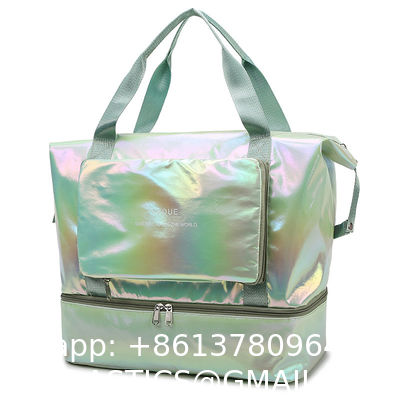 Colorful Unicorn Rainbow Tote Bag For Women, Large Shoulder Foldable Reusable Grocery Handbag For Shopping Picnic