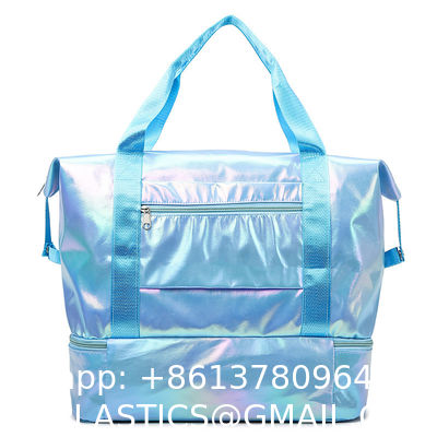 Colorful Unicorn Rainbow Tote Bag For Women, Large Shoulder Foldable Reusable Grocery Handbag For Shopping Picnic