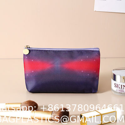 Storage Bag Toiletry Pocket Zippered Pouch Waterproof Cosmetic Bags For Women Holographic Luminous Tote Folding Bags Bucket Long Shoulder Handbags