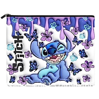 Hot Sell Summer Women New Striped Canvas Clutch Bag Handbag Purse Pouch Bag Ladies Leather Toiletries Bag Stamped Zip Pouch Cosmetic Makeup Clutch Bag for Woman