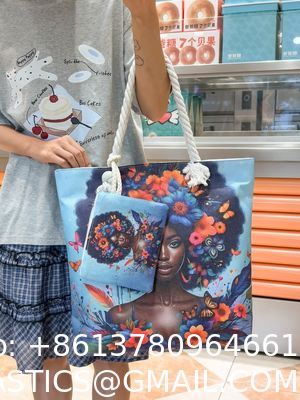 Canvas Tote Bag for Women, Beach Bag, Large Beach Bags Totes Swim Canvas Tote Shoulder Bag Water Resistant Bags For Gym Travel Daily