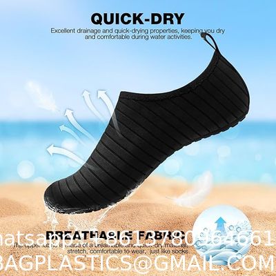 Summer Water Shoes Aqua Beach Shoes Sea Swimming Shoes Beach socks, snorkeling shoe covers, universal equipment for swimming and diving socks, snorkeling and swimming sock covers, non-slip (Lycra)