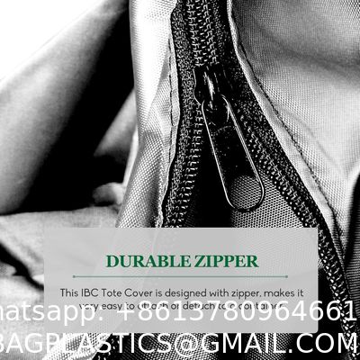 IBC Tote Cover For 1000L Outdoor 275 Gallon Rain Barrel UV Resistant Waterproof Outdoor IBC Covers Outdoor Water Tank Covers Waterproof, 275 Gallon for 420D 1000L Garden Water Tank and Rain Barrel