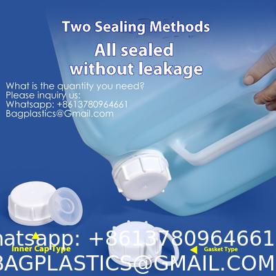 25L Plastic Barrel White Food Grade Square Jerry Can HDPE 25 Litre Chemical Drum Transparent 25 KGS Container Food Grade Square Plastic Bucket Jerrycan Laboratory Waste Liquid Drums Thickened Stack