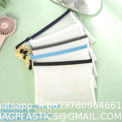 Waterproof Zipper Bags Document Multipurpose Travel Bags For Office, School, Board Game, Puzzles, Cosmetics, Travel Accessories, And Home Organization