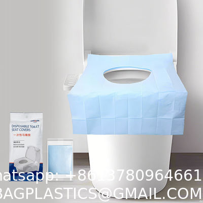 Toilet Seat Covers Disposable 16x24 Inch XL Portable Toilet Liners Travel Seat Cover For Outdoors,Hotel, Hospital, Travel, Public Toilet Seat Cover
