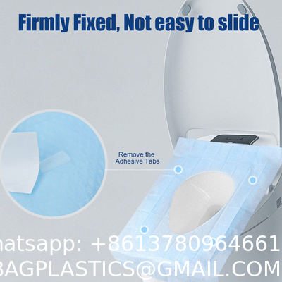 Toilet Seat Covers Disposable 16x24 Inch XL Portable Toilet Liners Travel Seat Cover For Outdoors,Hotel, Hospital, Travel, Public Toilet Seat Cover