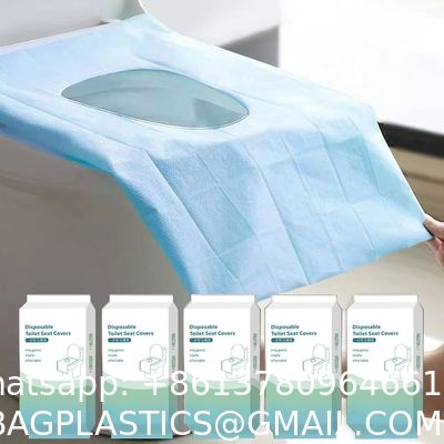 Toilet Seat Covers Disposable 16x24 Inch XL Portable Toilet Liners Travel Seat Cover For Outdoors,Hotel, Hospital, Travel, Public Toilet Seat Cover