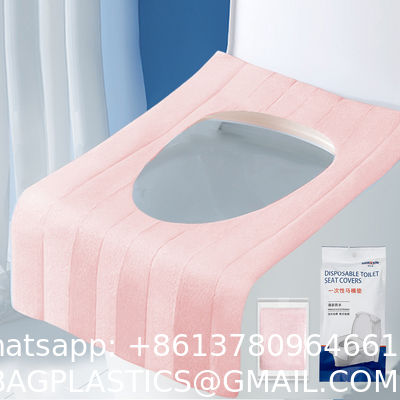 Toilet Seat Covers Disposable 16x24 Inch XL Portable Toilet Liners Travel Seat Cover For Outdoors,Hotel, Hospital, Travel, Public Toilet Seat Cover
