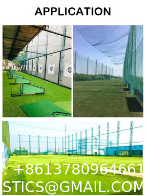 Golf Practice Net, Sports Practice Barrier Net, Heavy Duty Ball Netting Golf Hitting Net, 100% Virgin HDPE Knotless Sport Net Quality Plastic Field Fencing For Outdoor Baseball Football Practices