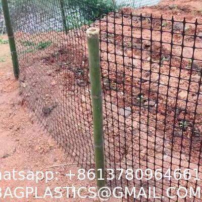 Plastic Hardware Mesh Netting, Garden Netting, Temporary Fence, Tree Guards, Safety Net For Balcony, Deck, Stair Railing, Animal Barrier, Poultry, Deer, With 50 Zip Ties