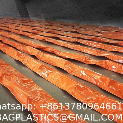 Flood Barriers For Home Reusable Flood Prevention Barriers Water Barrier For Flooding PVC Flood Bags Sandbag Alternative PVC Water Diversion Tubes With Fixed Handle (6 Ft X 20 In X 12 In)