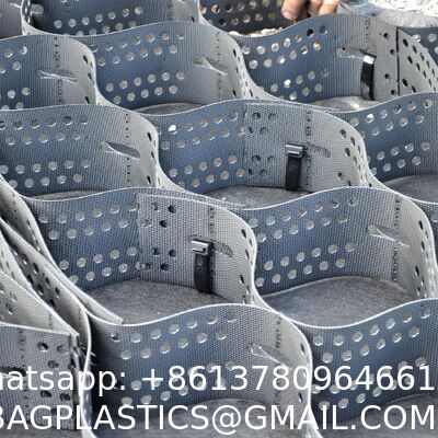 Heavy-Duty Honeycomb Geogrid For Soil, Gravel, Grass & Driveway Stabilization On Slopes, Walkways And Patios Driveways, Parking, Landscaping, Patios, Golf Cart ATV Paths