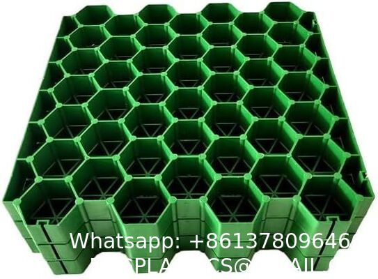 Permeable Grass Pavers Grid Flat-Interlocked,HDPE Plastic Shed Base For Landscaping And Soil Reinforcement In Parking Lots,RV And Boat Storage Pads,Driveways (8 Pieces/22 Sq.Ft.) (Green)
