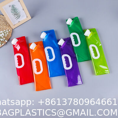 Water Storage bag Hydration Reservoir Factory 5L 10L 20L Collapsible Kangen Water Carrier Custom Logo Expandable Pouch Storage Foldable Spout Pouch With Plastic Bag