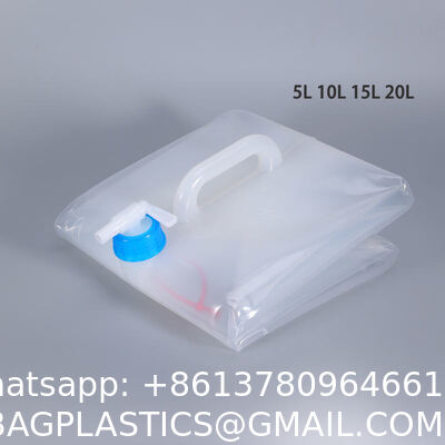 Collapsible Water Container With Spigot, Foldable Camping Water Container Portable Camping Storage Carrier Jug For Outdoors Hiking Emergency Kit Backpack