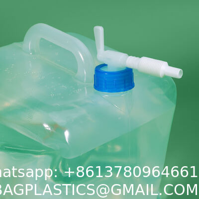 Collapsible Water Container With Spigot, Foldable Camping Water Container Portable Camping Storage Carrier Jug For Outdoors Hiking Emergency Kit Backpack