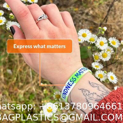 Custom Rubber Bracelets Bulk Personalized Silicone Wirstbands With Picture Text, Clipart, Logo, Message, Customzied Silicone Wristbands Bulk For Fundraisers, Awareness