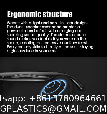 AI Smart Glasses with Camera, 1080P Video Recording Glasses, 8MP Camera Glasses, Real Time Translation, ChatGPT AI Voice Assistant, Open-Ear Audio,Sunglasses  Color-Changing Clear and Green Lense