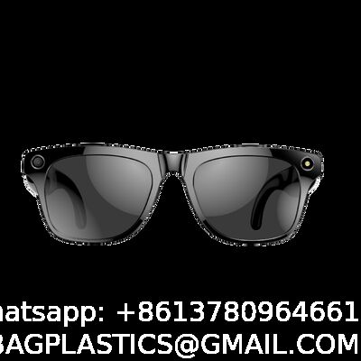 AI Smart Glasses with Camera, 1080P Video Recording Glasses, 8MP Camera Glasses, Real Time Translation, ChatGPT AI Voice Assistant, Open-Ear Audio,Sunglasses  Color-Changing Clear and Green Lense