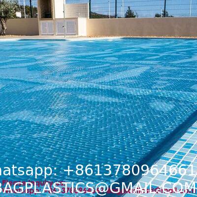 Bubble Foam Automatic Swimming Pool Solar Cover Bubble Swimming Pool Cover UV-Resistant Anti-Dust Solar Pool Cover For Seimming Pools Pool Blanket Above Ground Swimming Pool Solar Thermal Covers
