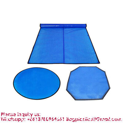 600um Hot Tub Blanket Covers Solar Pool Cover For Swimming Pool Solar Cover Wholesale Custom Shape Color Safety Foam Electric Motor Automatic Solar Heating Bubble Swimming Pool Cover