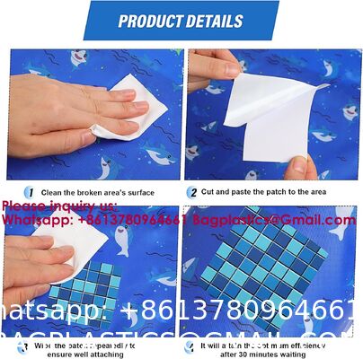 Factory UV Resistant Blue PVC Swimming Pool Plastic Vinyl Liners For Above And Below Ground Pools Reinforced PVC 1.5mm High Polymer Waterproof Membrane Pool Liner Colorful 1.5mm Small Pool Swim Fest
